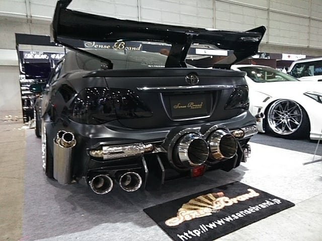 (Non) Sense Brand’s Toyota Looks Exhausting At Tokyo Auto Salon
