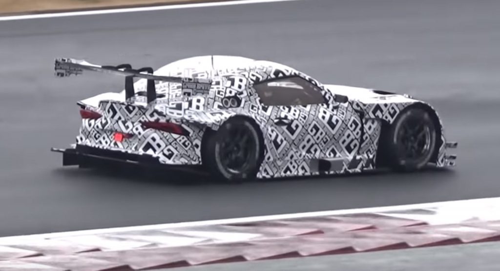  V8-Powered 2020 Toyota Supra GT300 Racer Sounds Brutal