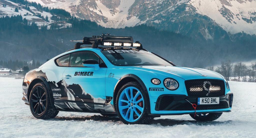 Bentley’s Ice Race Continental GT Is A 626 HP Grip Monster