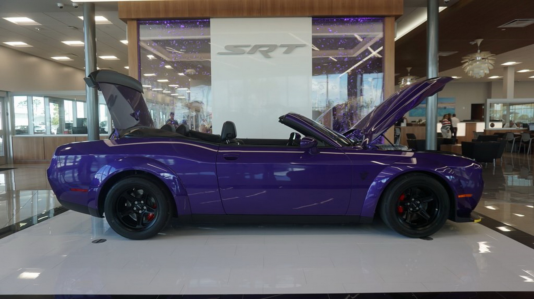 How Comfortable Would You Feel In A Chopped Dodge SRT Demon Convertible?