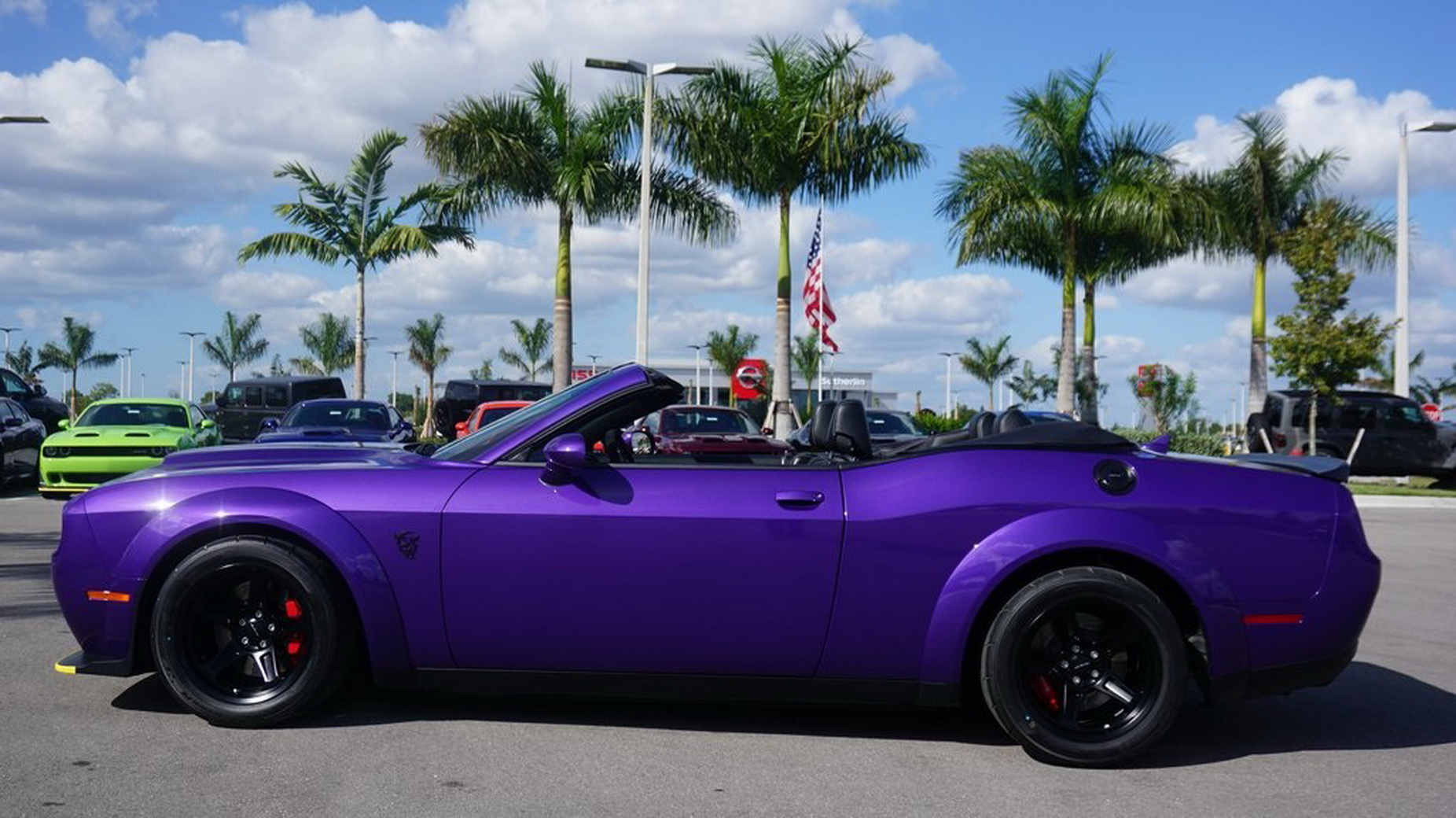How Comfortable Would You Feel In A Chopped Dodge SRT Demon Convertible?