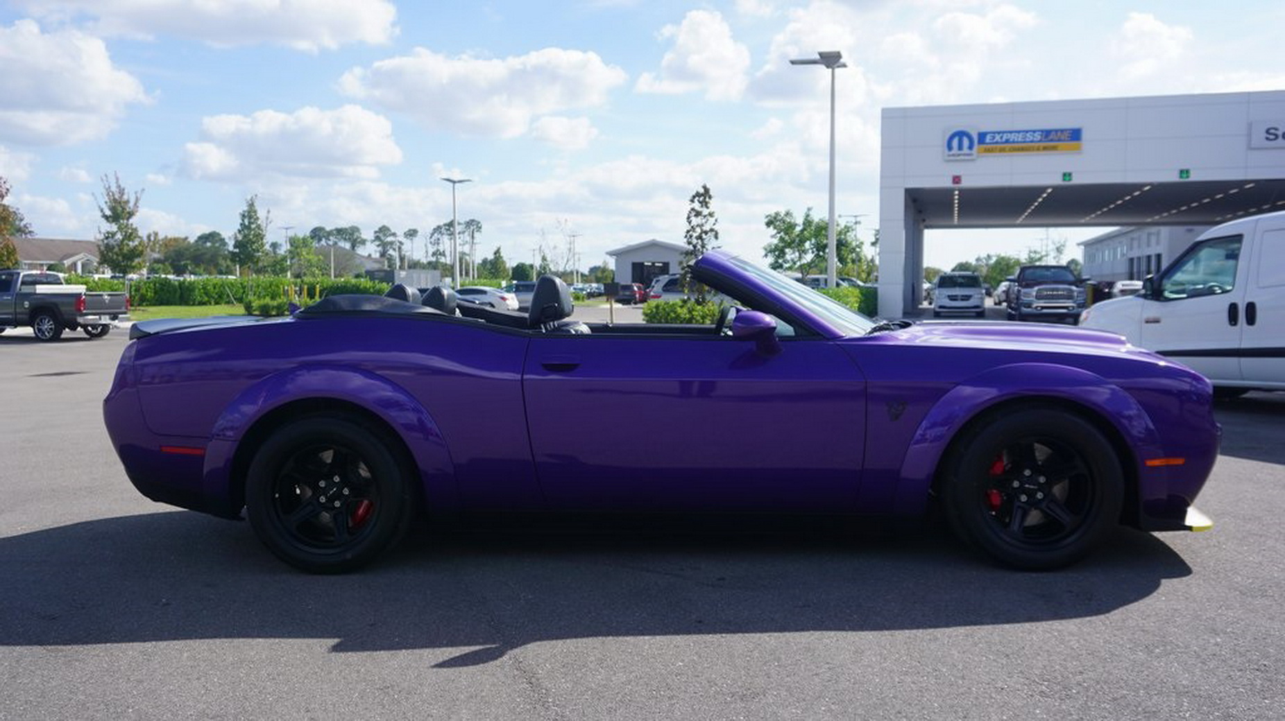 How Comfortable Would You Feel In A Chopped Dodge SRT Demon Convertible?