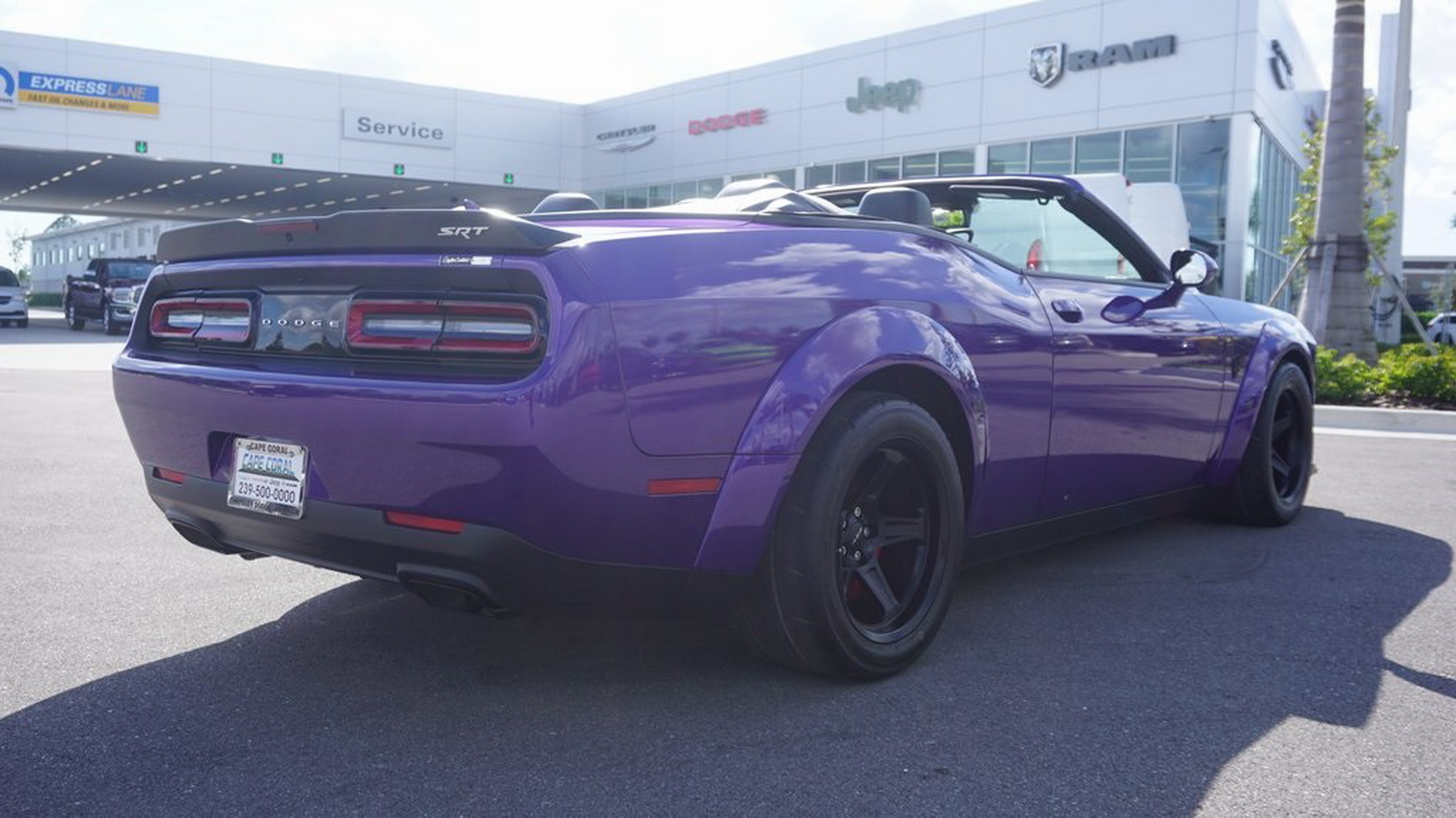 How Comfortable Would You Feel In A Chopped Dodge SRT Demon Convertible?