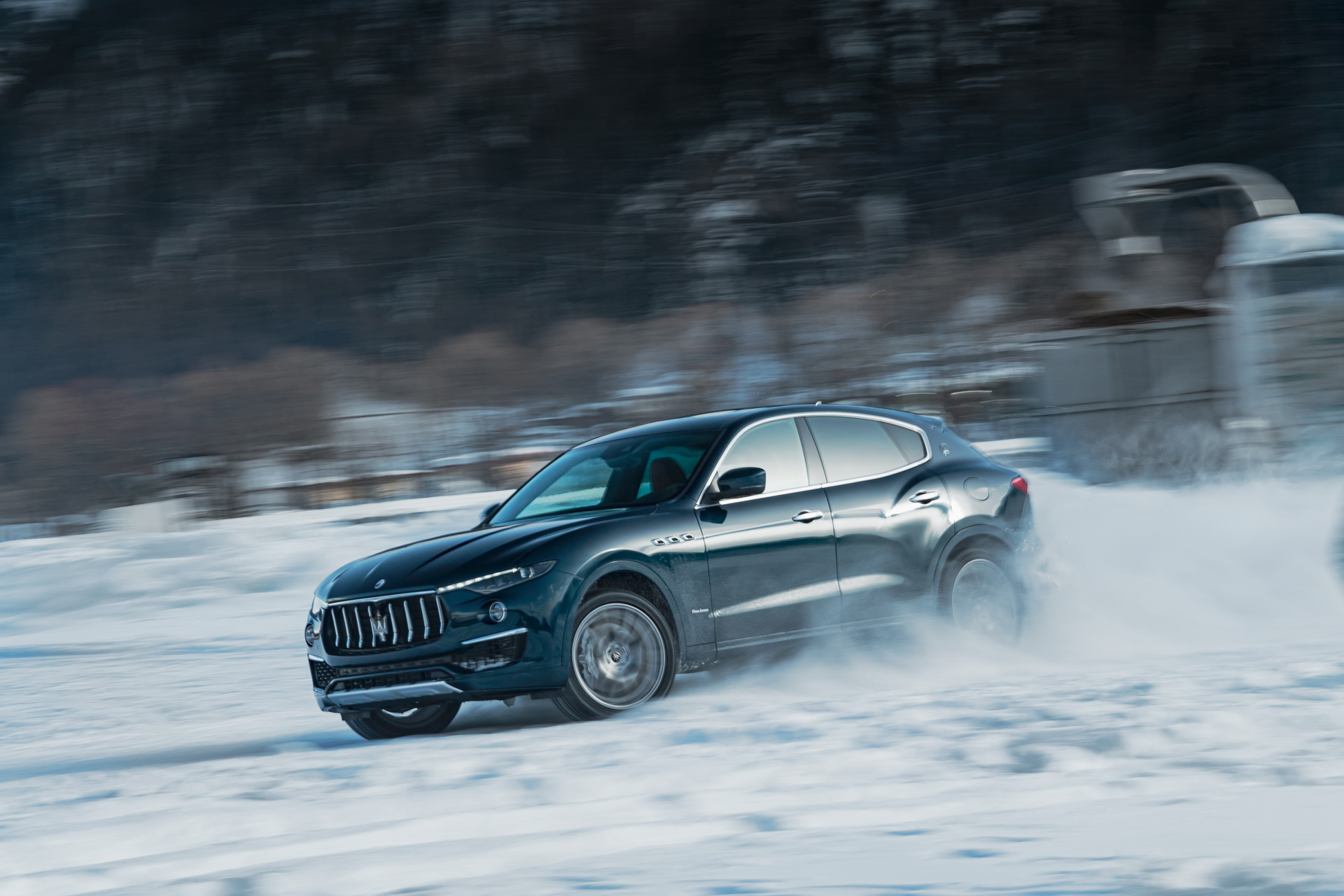 Maserati Levante Royale Makes Dynamic Debut At Snow Polo World Cup