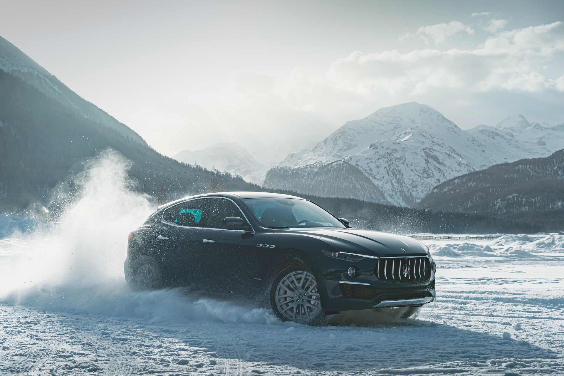 Maserati Levante Royale Makes Dynamic Debut At Snow Polo World Cup