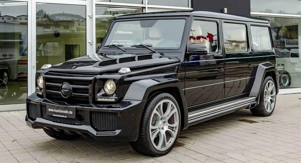  Stretched Mercedes-AMG G63 Is Fit For A Dictator, Has It All Save For A Nuclear Button