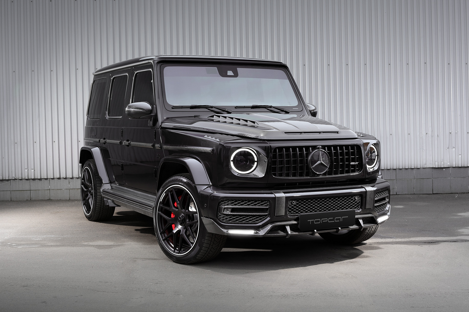 TopCar Makes A ‘Light’ Inferno Dressing Package For Mercedes-AMG G63