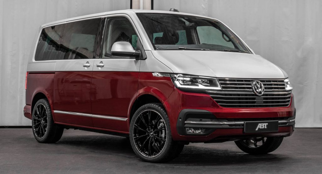  2020 VW T6 Follows The Big Grille Trend, ABT Decides It Needs More Power