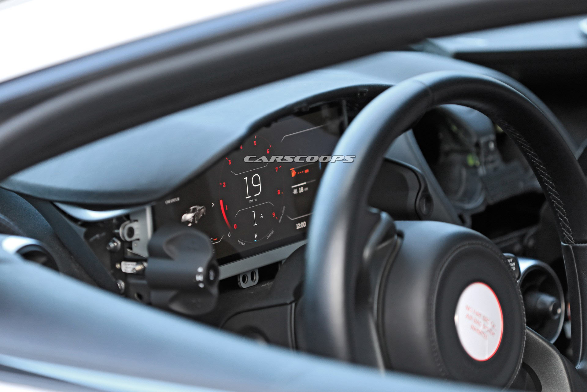 McLaren Sports Series Mule Spied As Digital Dash Could Have Revealed The Production Model