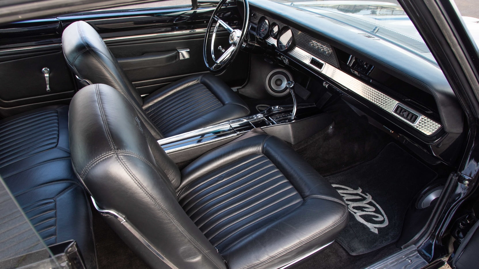 Black To The Bone 1967 Plymouth Barracuda Marries Classic Looks With Modern Power