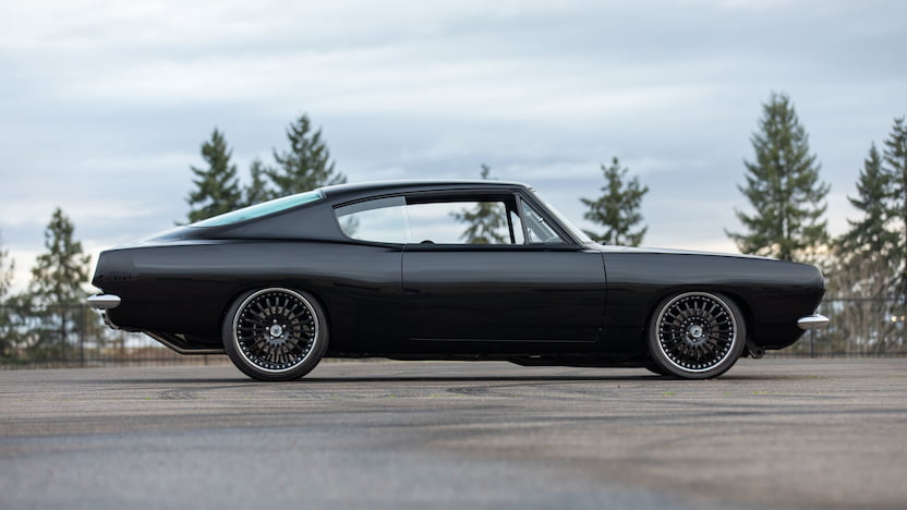 Black To The Bone 1967 Plymouth Barracuda Marries Classic Looks With Modern Power