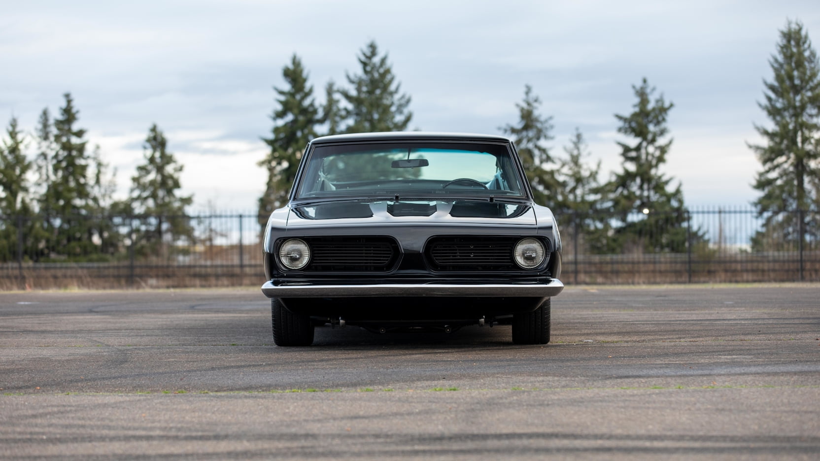 Black To The Bone 1967 Plymouth Barracuda Marries Classic Looks With Modern Power