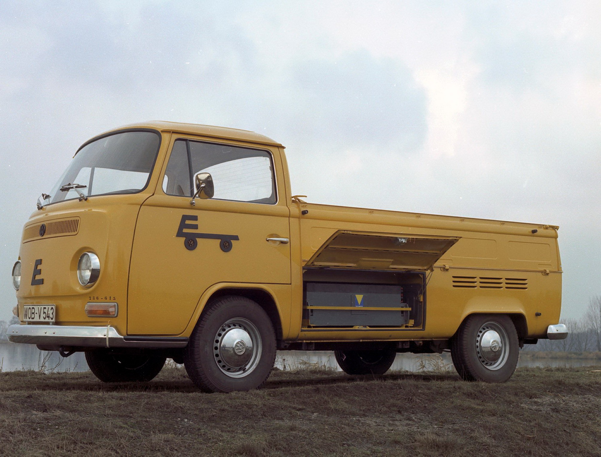 Did You Know That VW Offered A Small Fleet Of Electric Transporter Bulli Vans In The 1970s?