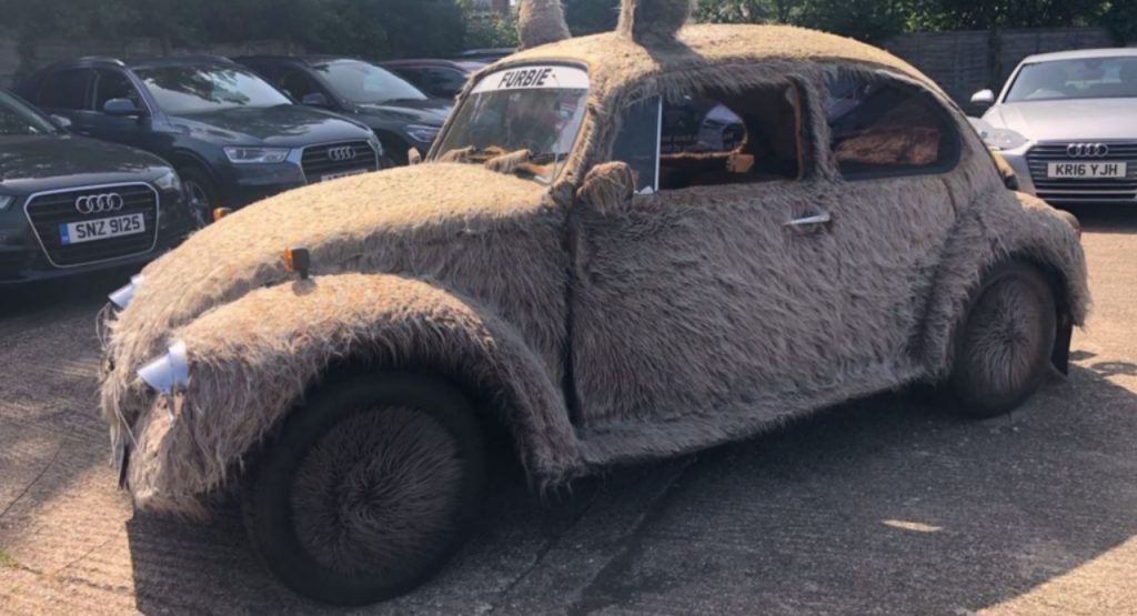 To Pet Or To Drive? That Is The Question With This 1978 VW Beetle ‘Furbie’