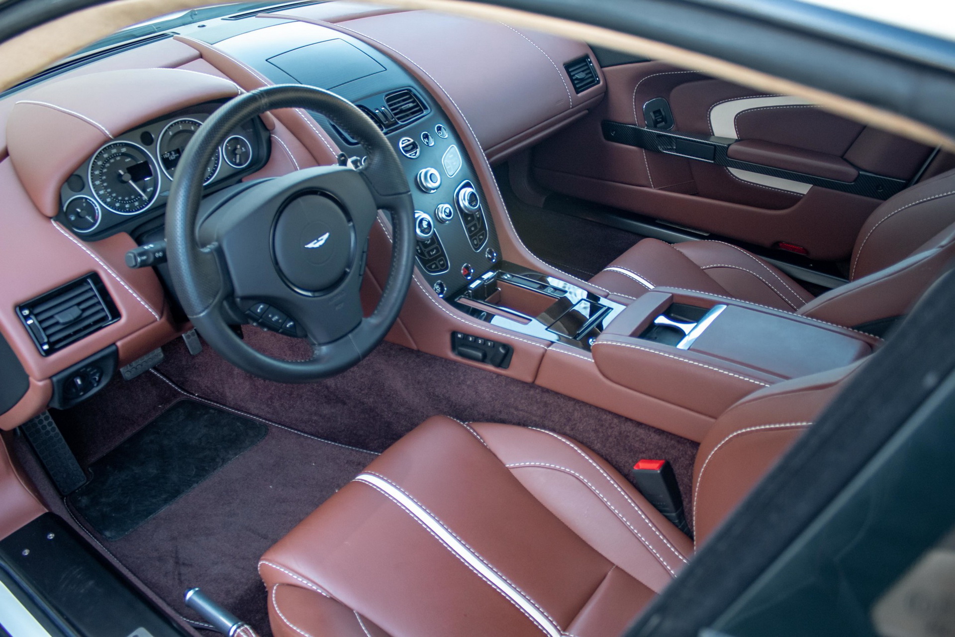 Want A Near-New 2016 Aston Martin V12 Vantage S? This One Has Only 167 Miles
