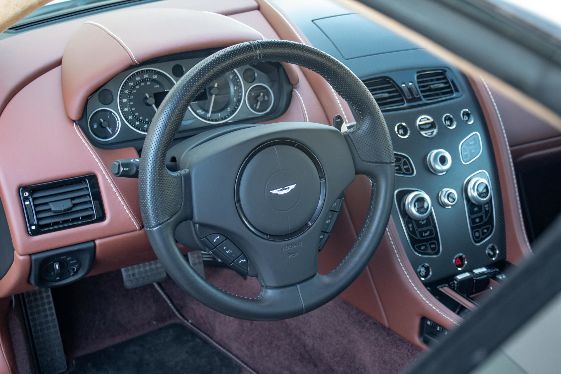 Want A Near-New 2016 Aston Martin V12 Vantage S? This One Has Only 167 Miles