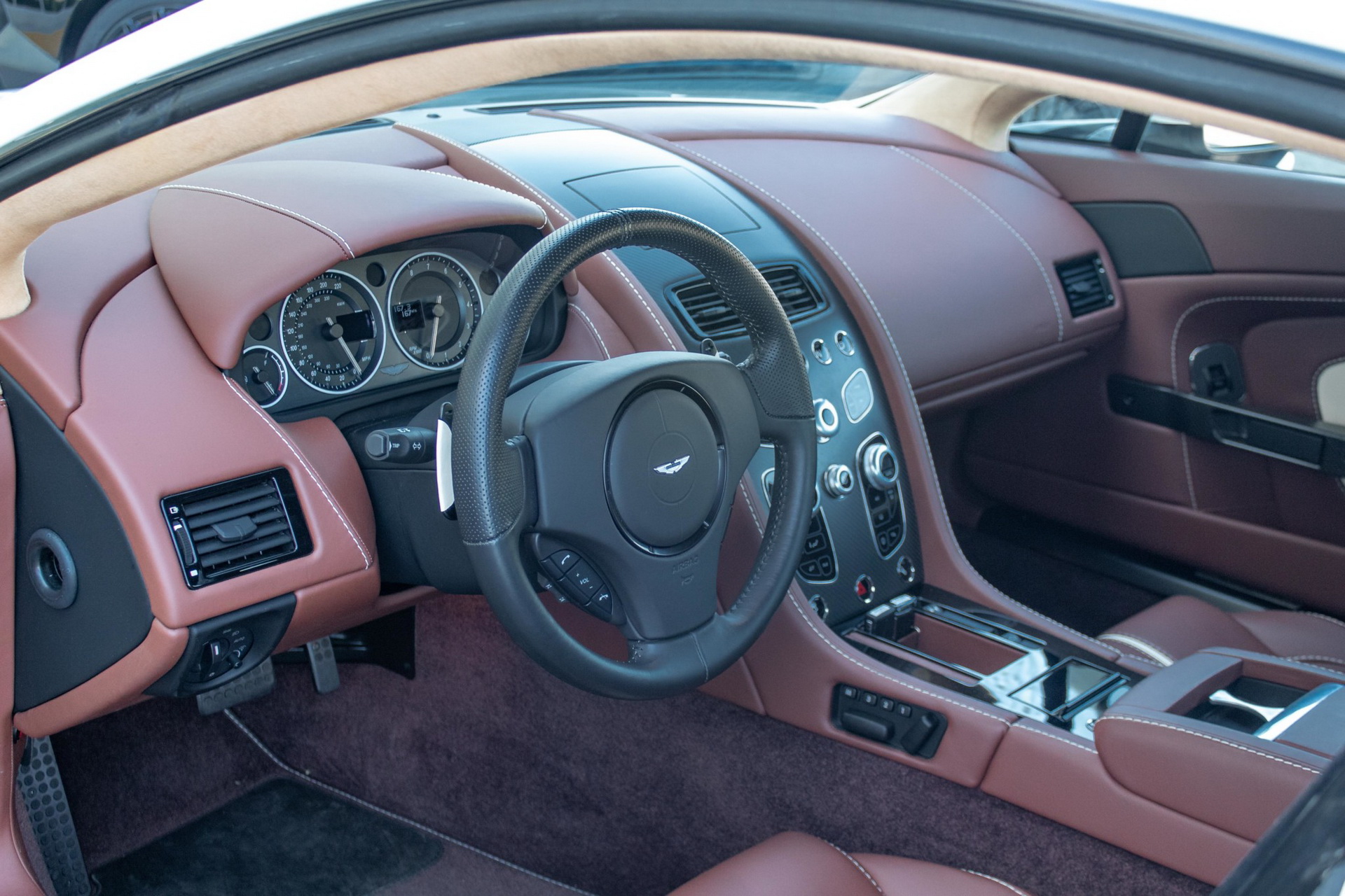 Want A Near-New 2016 Aston Martin V12 Vantage S? This One Has Only 167 Miles