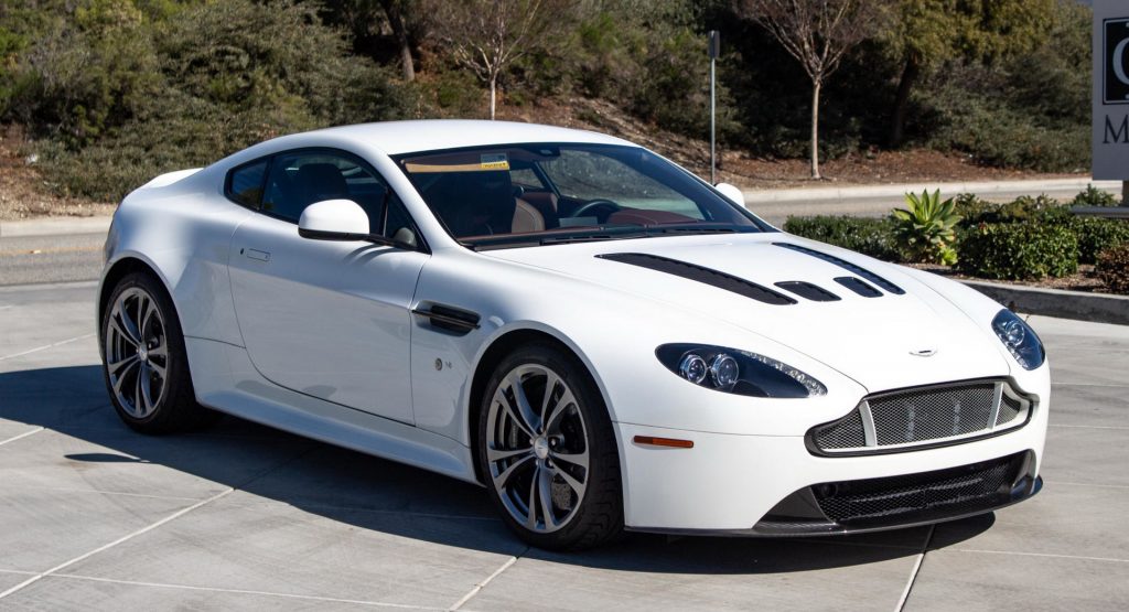  Want A Near-New 2016 Aston Martin V12 Vantage S? This One Has Only 167 Miles