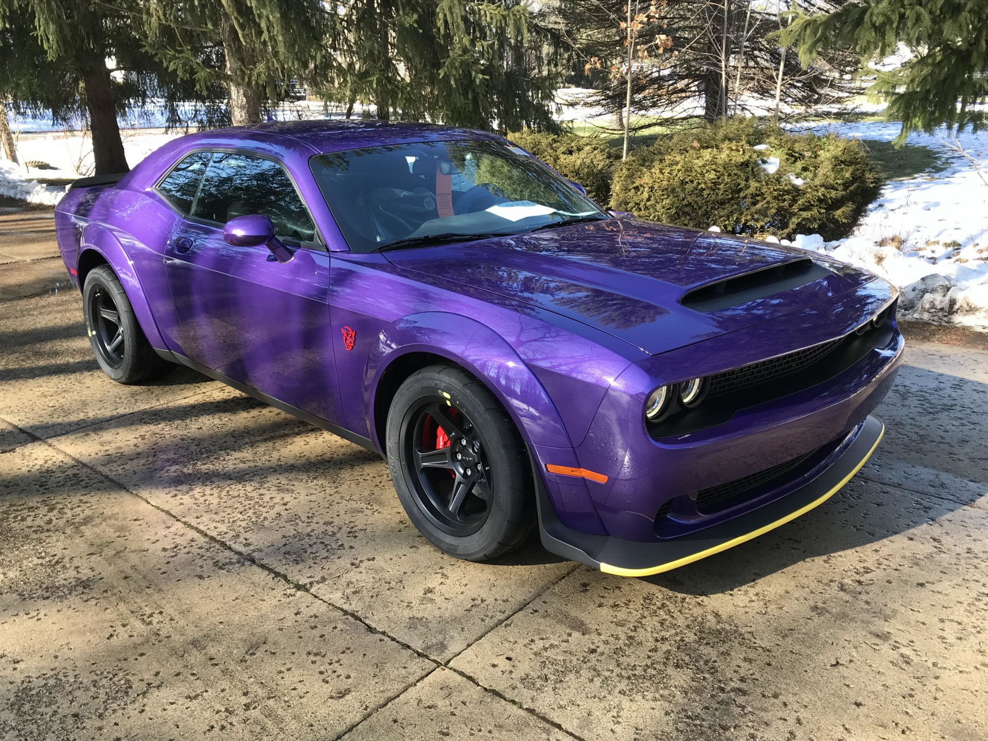 The Power Of This 2018 Dodge Challenger Demon With Factory Miles Compels You To Buy