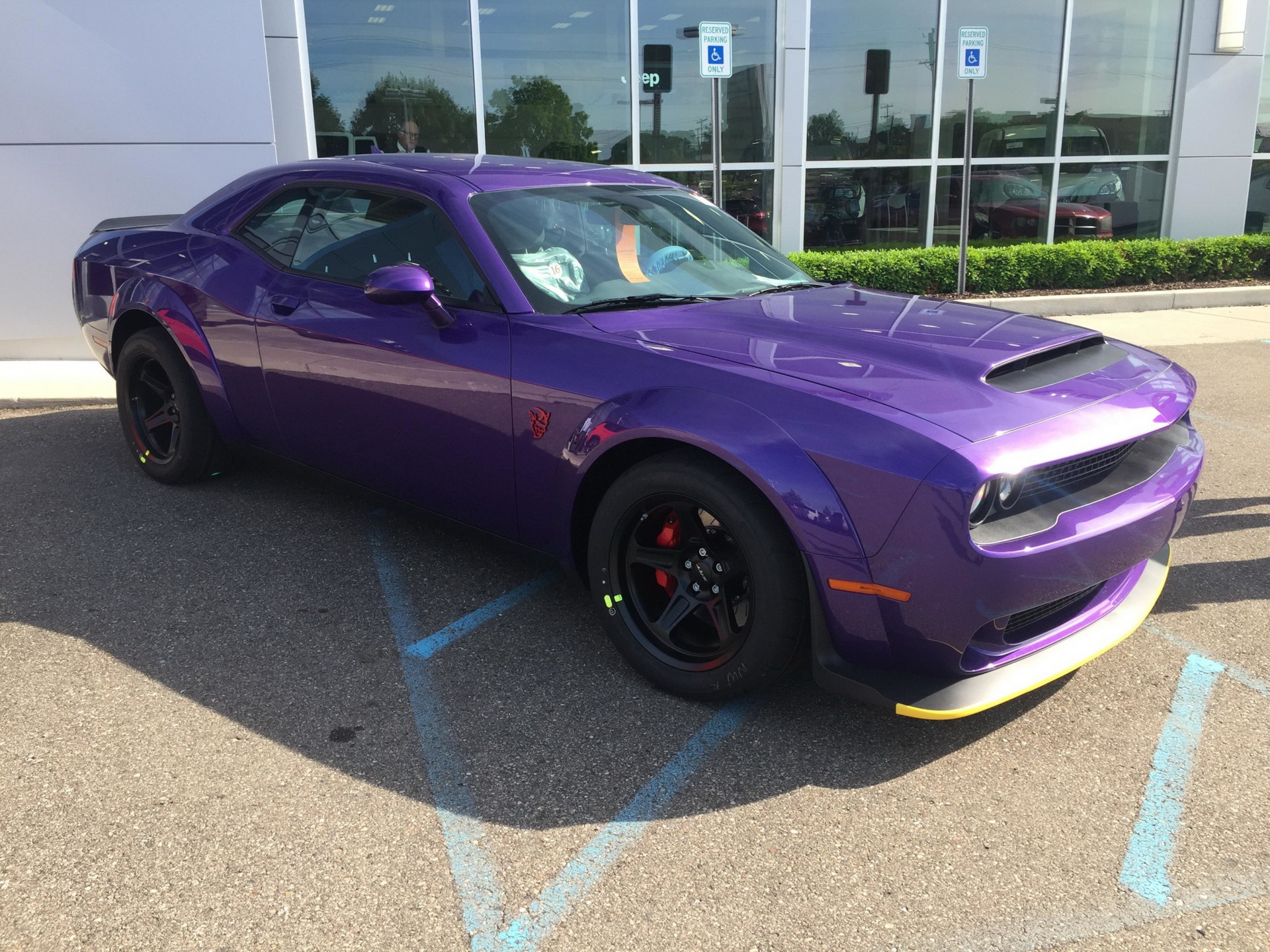 The Power Of This 2018 Dodge Challenger Demon With Factory Miles Compels You To Buy
