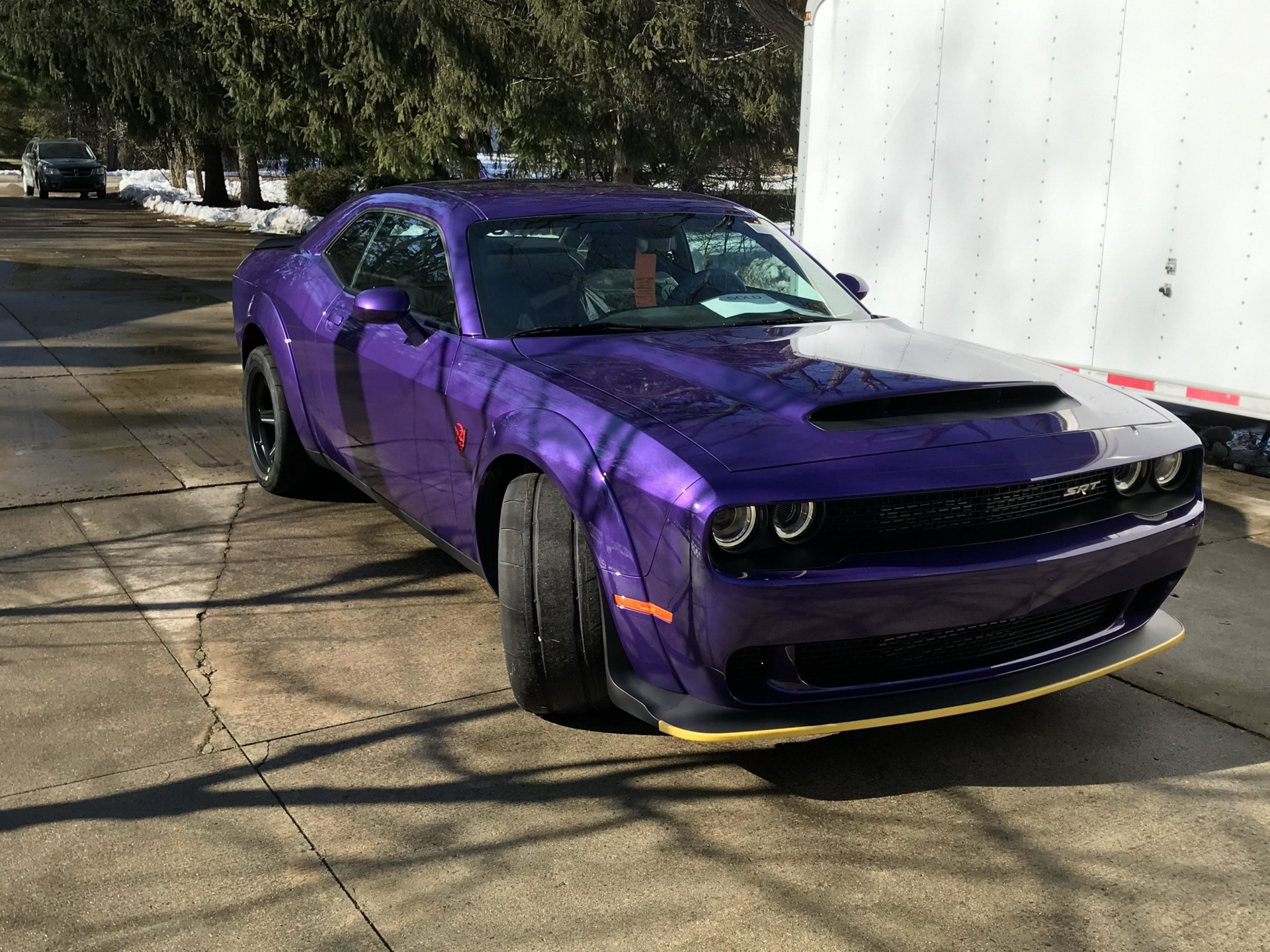 The Power Of This 2018 Dodge Challenger Demon With Factory Miles Compels You To Buy