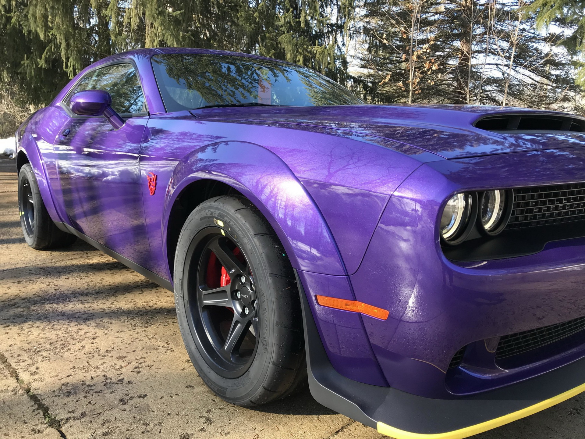 The Power Of This 2018 Dodge Challenger Demon With Factory Miles Compels You To Buy
