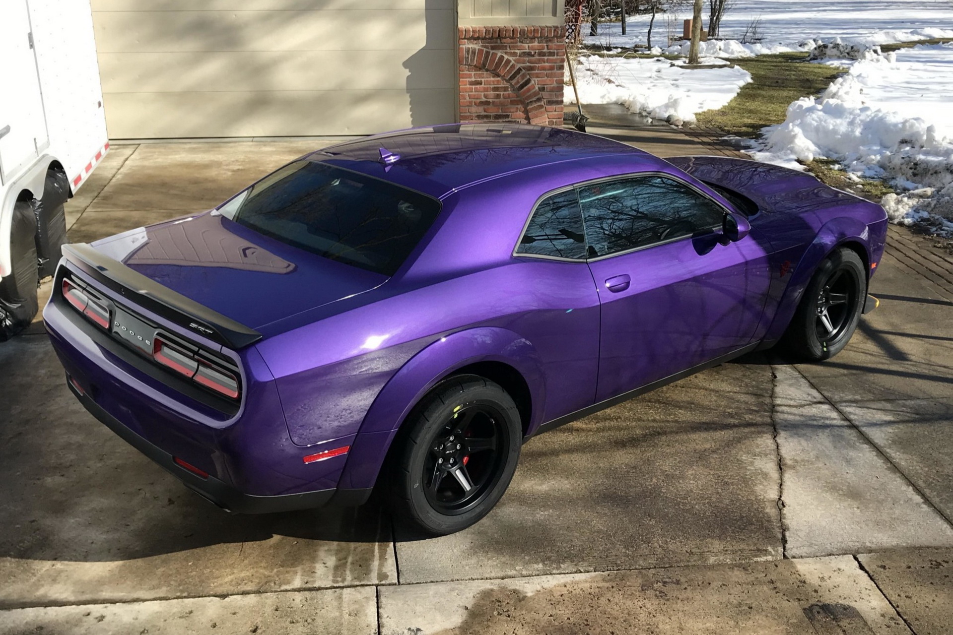 The Power Of This 2018 Dodge Challenger Demon With Factory Miles Compels You To Buy