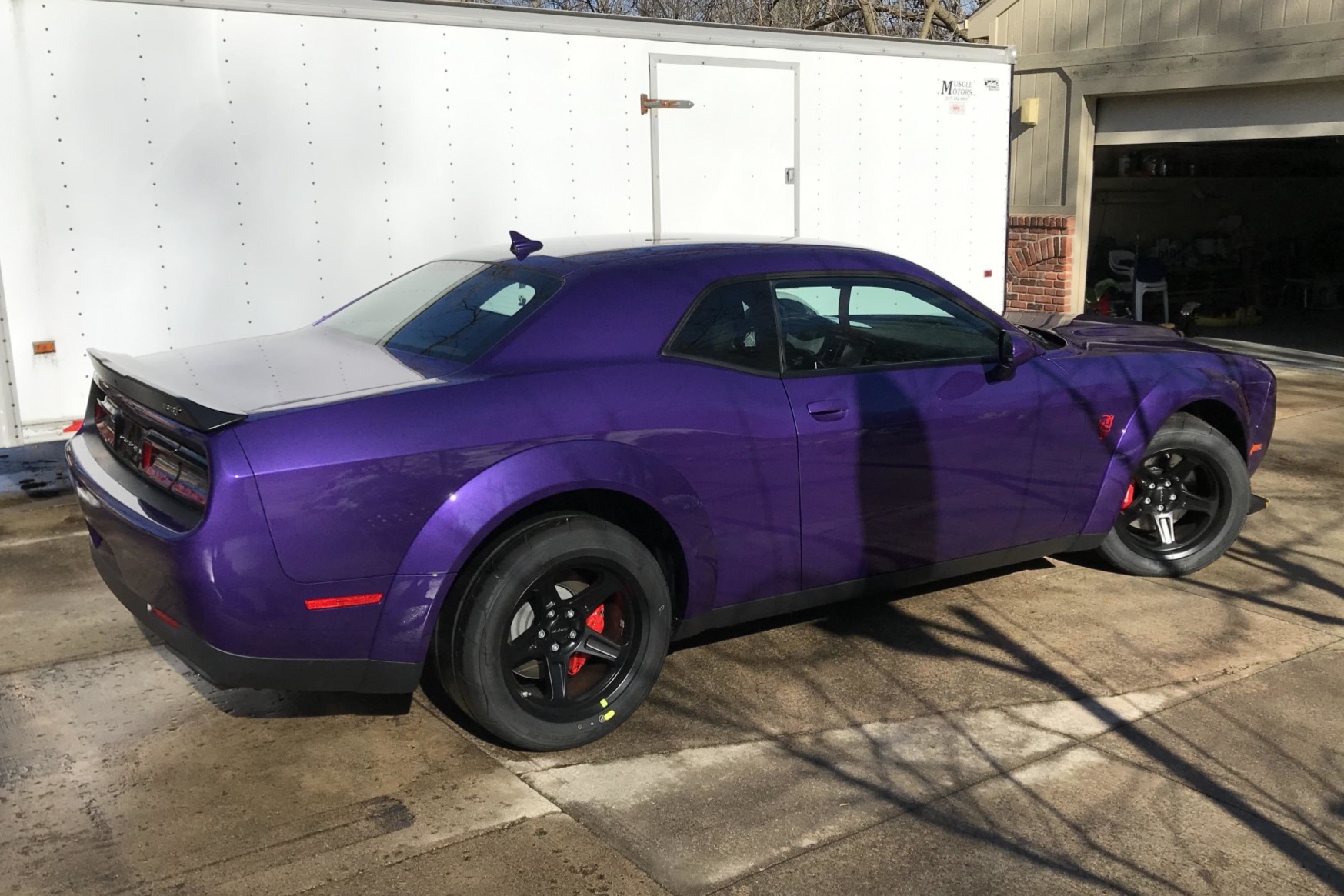 The Power Of This 2018 Dodge Challenger Demon With Factory Miles Compels You To Buy