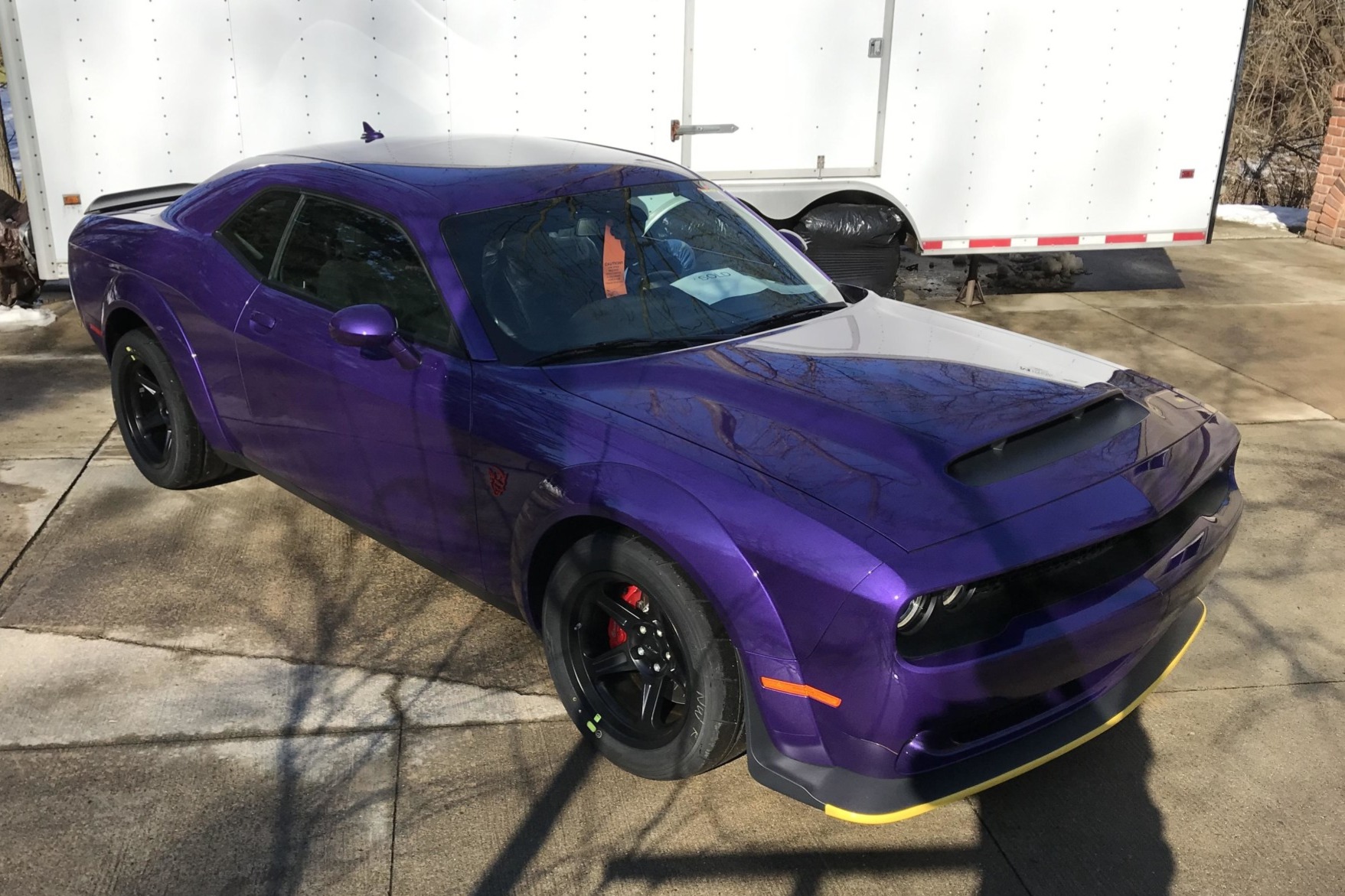 The Power Of This 2018 Dodge Challenger Demon With Factory Miles Compels You To Buy