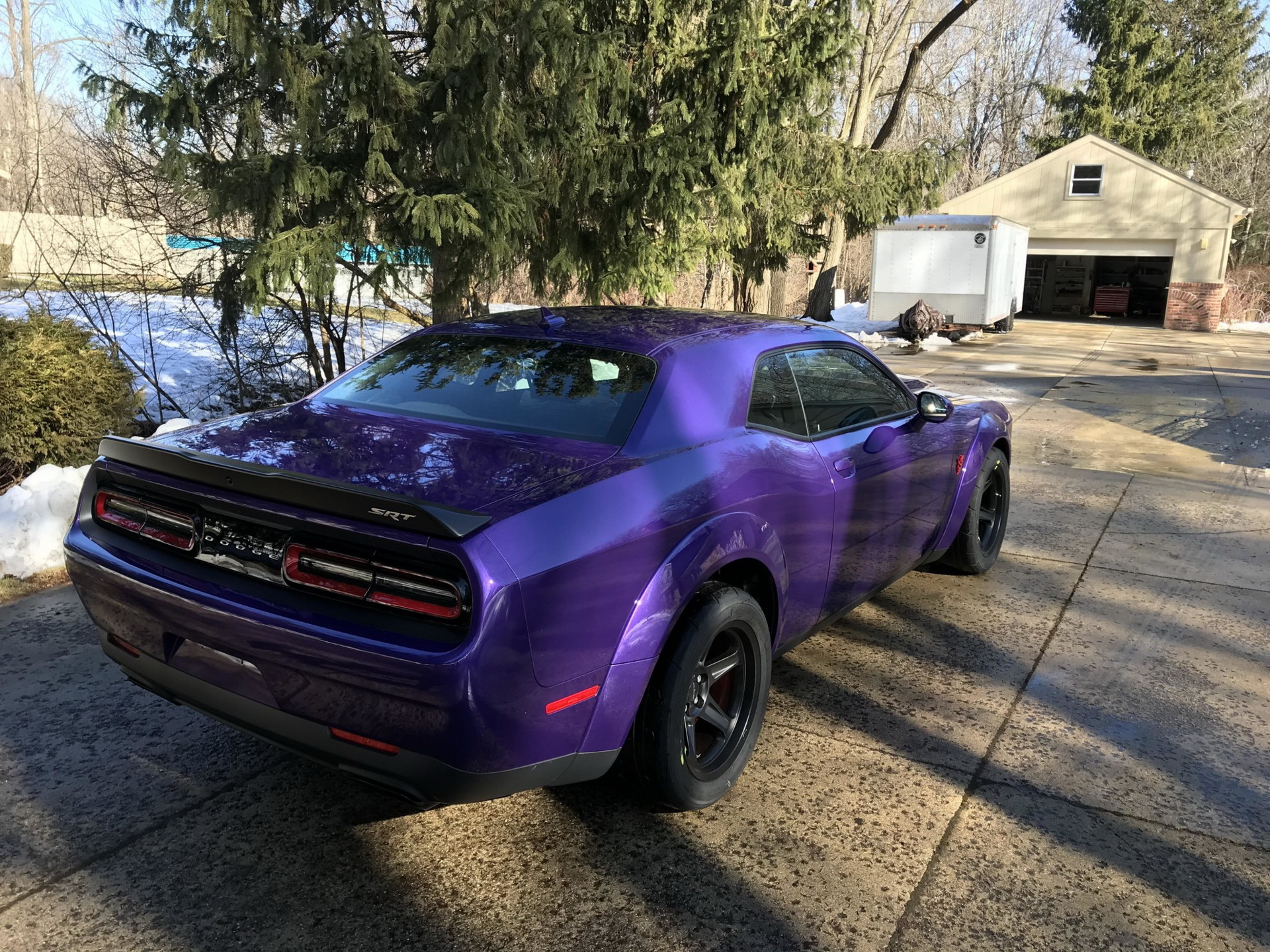 The Power Of This 2018 Dodge Challenger Demon With Factory Miles Compels You To Buy