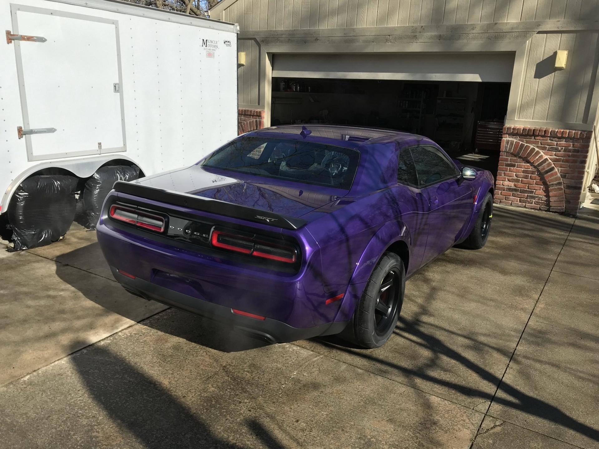 The Power Of This 2018 Dodge Challenger Demon With Factory Miles Compels You To Buy