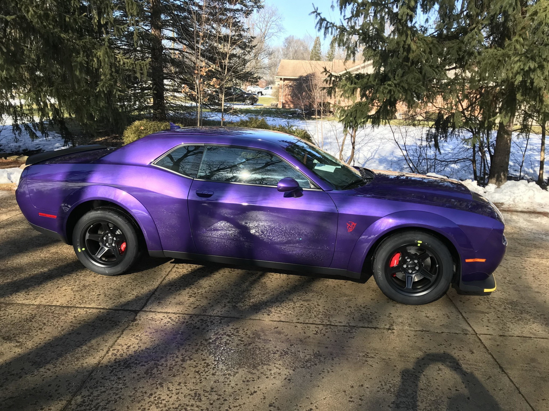 The Power Of This 2018 Dodge Challenger Demon With Factory Miles Compels You To Buy