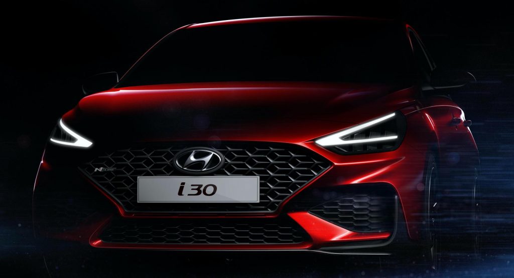  Hyundai Previews Facelifted i30 Compact In Sporty N Line Guise