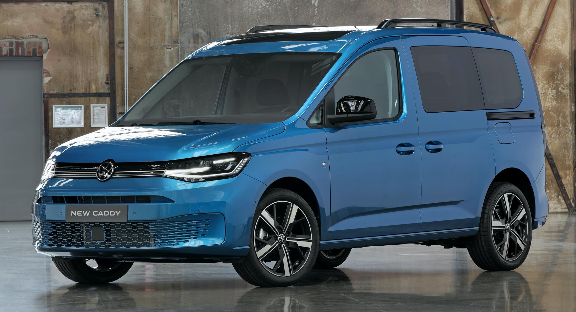 New 2021 VW Caddy Wraps MQB Underpinnings In Evolutionary Styling