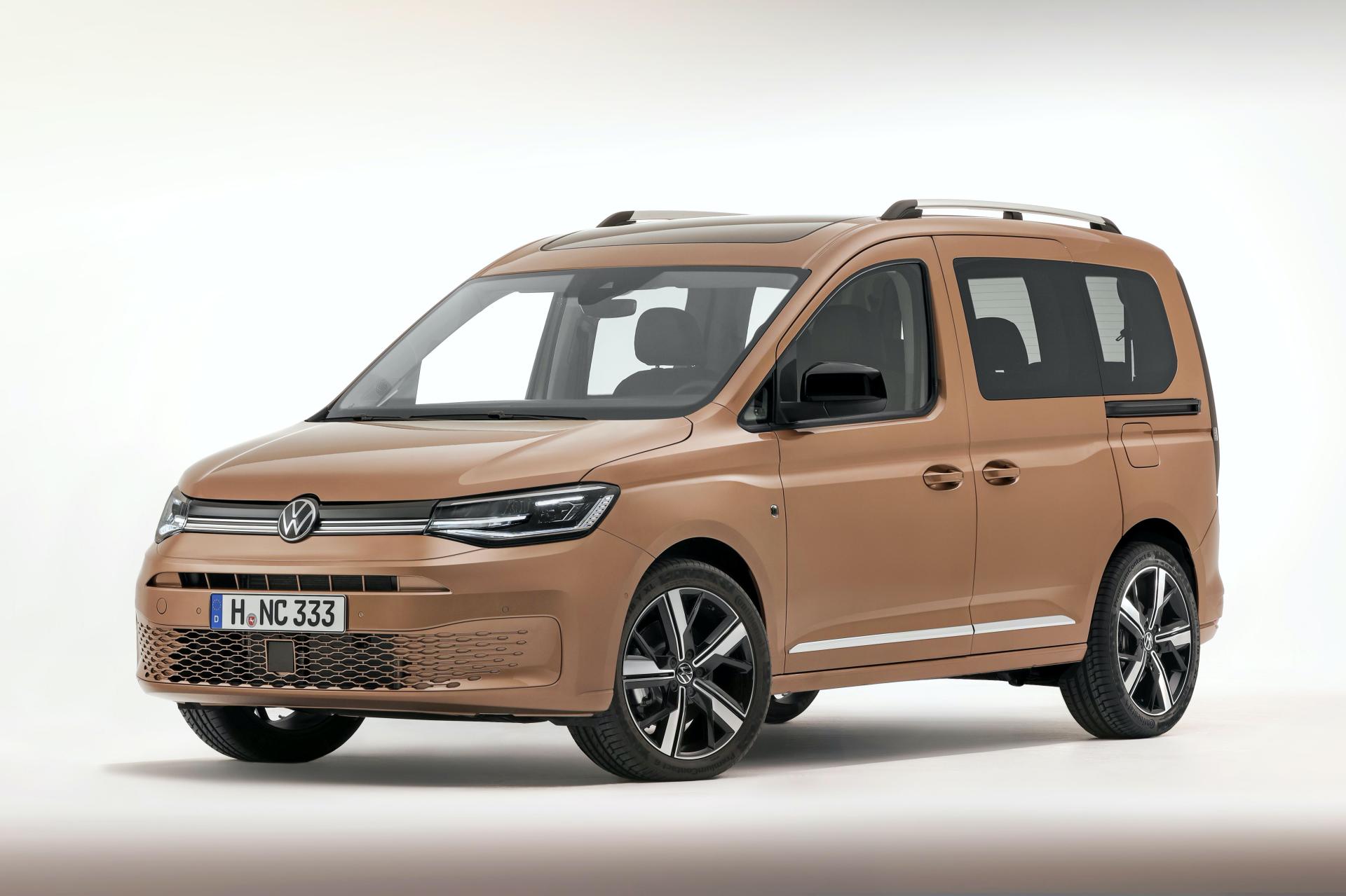 New 2021 VW Caddy Wraps MQB Underpinnings In Evolutionary Styling (60 Photos)