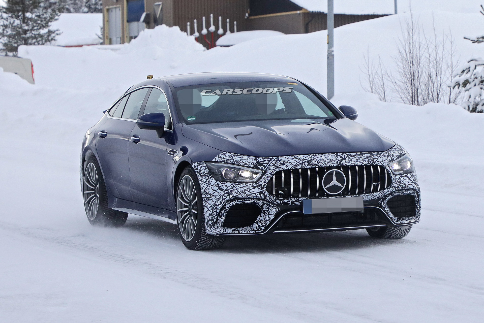 Mercedes-AMG GT ‘73’ Plug-In Hybrid Spied, Could Pack 800+ HP
