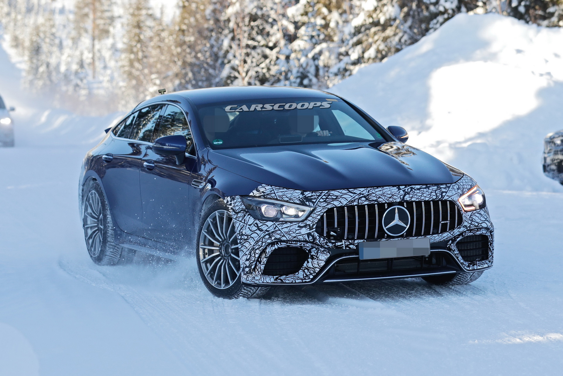 Mercedes-AMG GT ‘73’ Plug-In Hybrid Spied, Could Pack 800+ HP