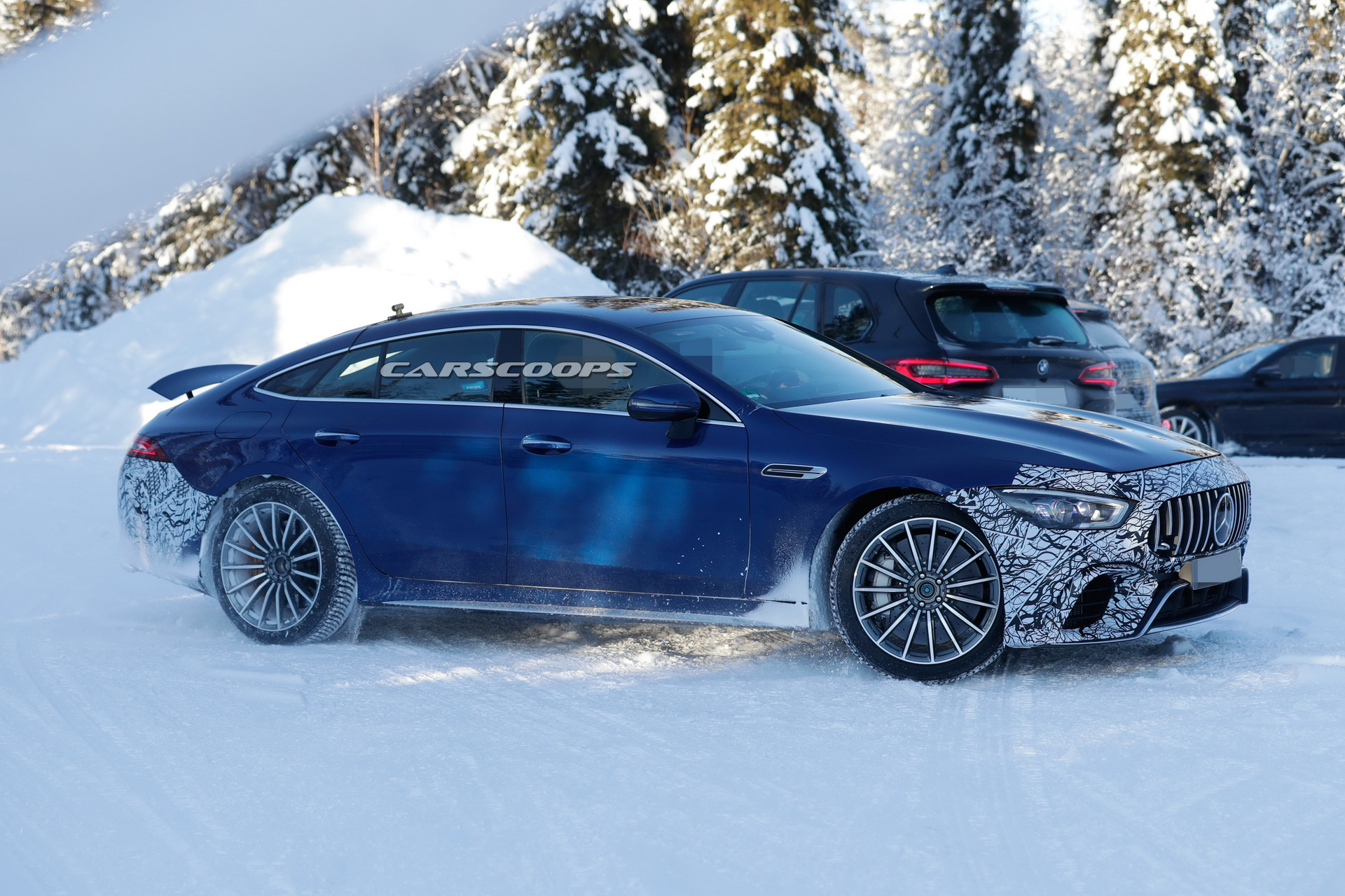 Mercedes-AMG GT ‘73’ Plug-In Hybrid Spied, Could Pack 800+ HP