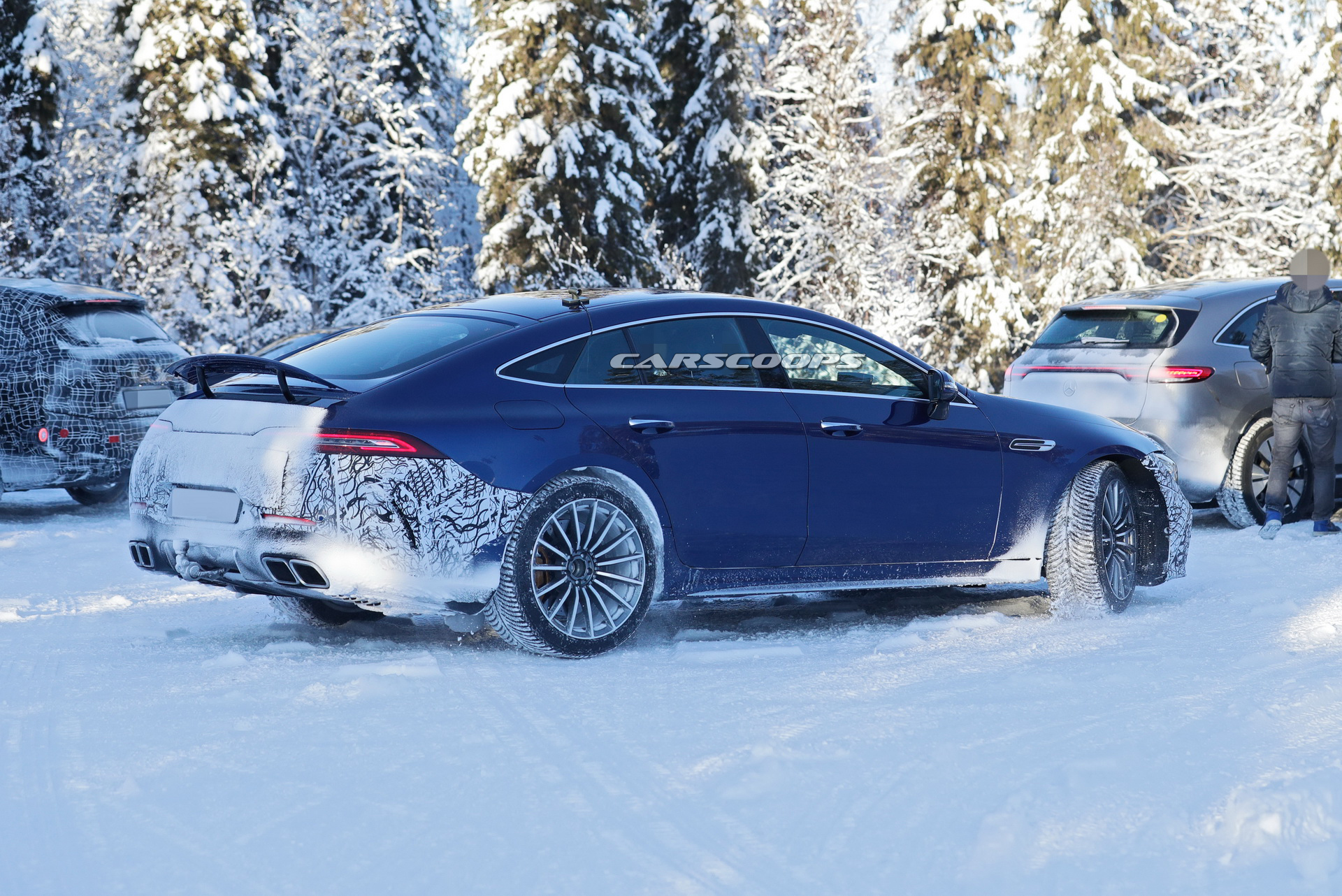 Mercedes-AMG GT ‘73’ Plug-In Hybrid Spied, Could Pack 800+ HP