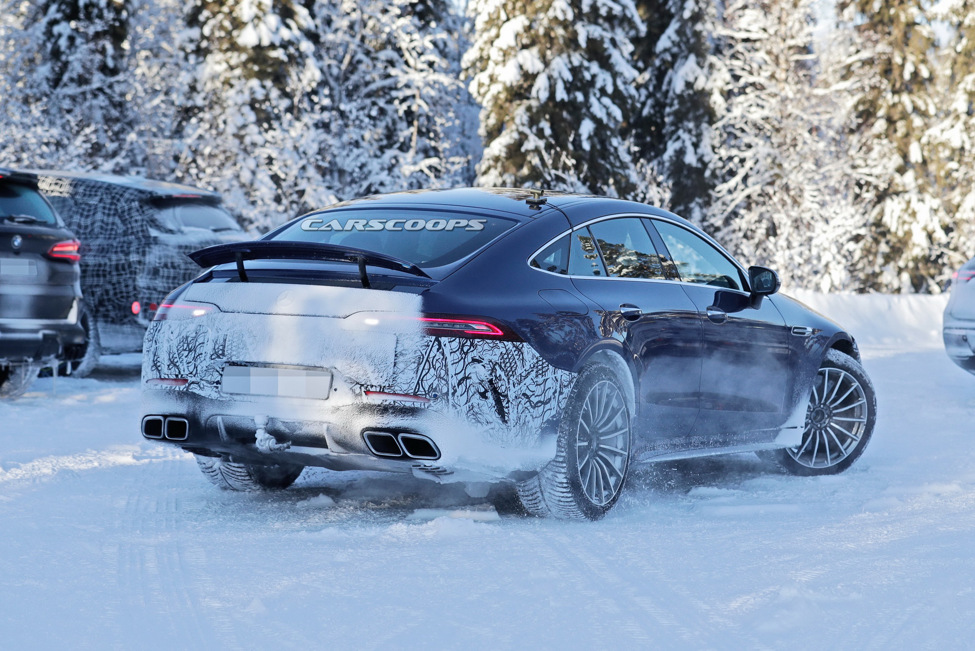 Mercedes-AMG GT ‘73’ Plug-In Hybrid Spied, Could Pack 800+ HP