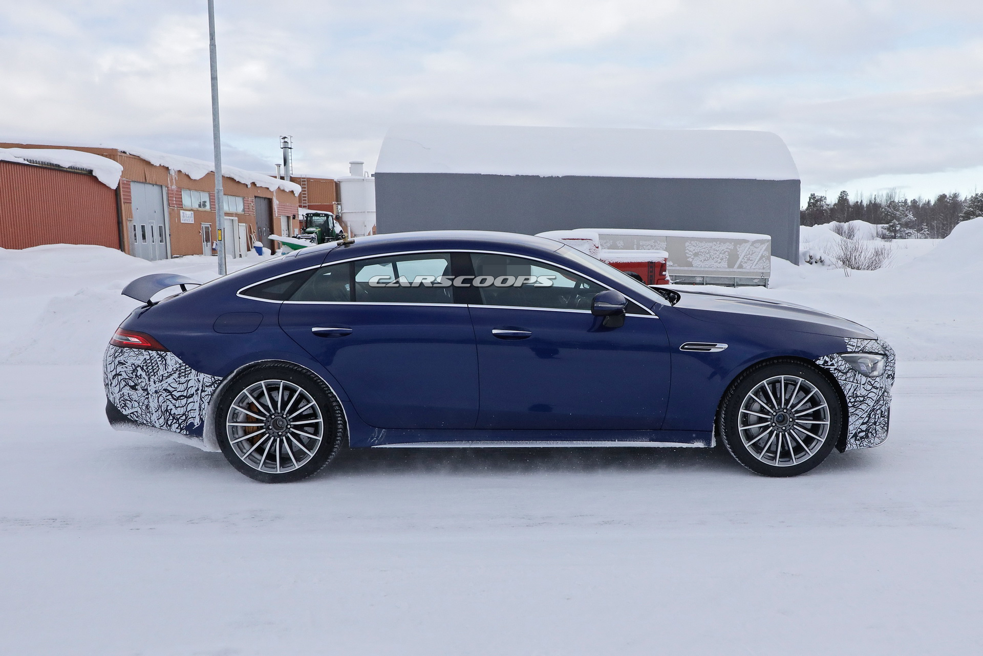 Mercedes-AMG GT ‘73’ Plug-In Hybrid Spied, Could Pack 800+ HP