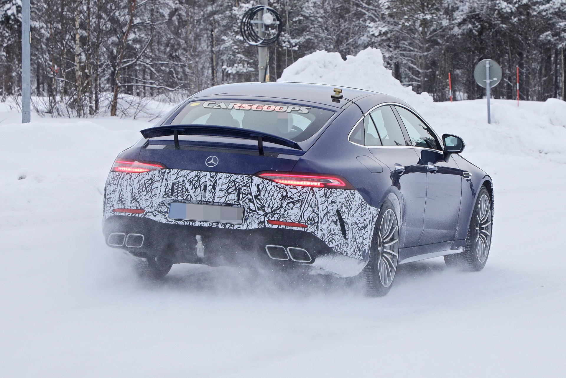 Mercedes-AMG GT ‘73’ Plug-In Hybrid Spied, Could Pack 800+ HP