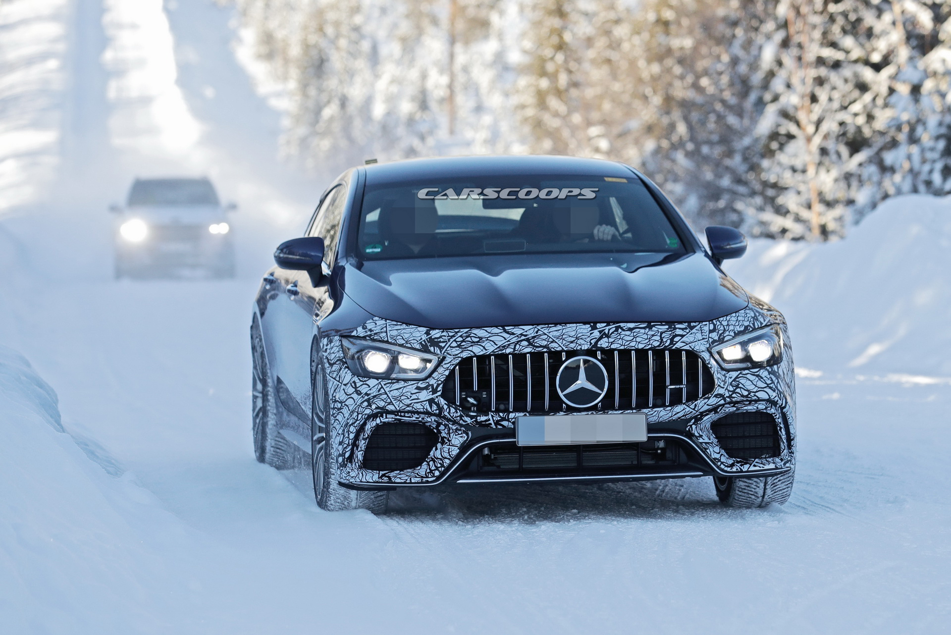 Mercedes-AMG GT ‘73’ Plug-In Hybrid Spied, Could Pack 800+ HP