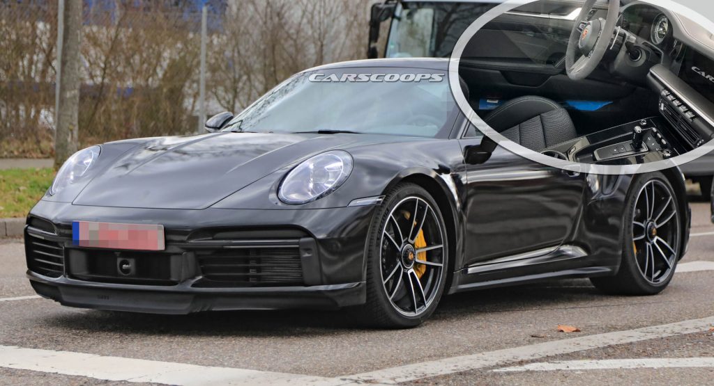  2021 Porsche 911 Turbo S: Latest Spy Shots Leave Nothing To The Imagination