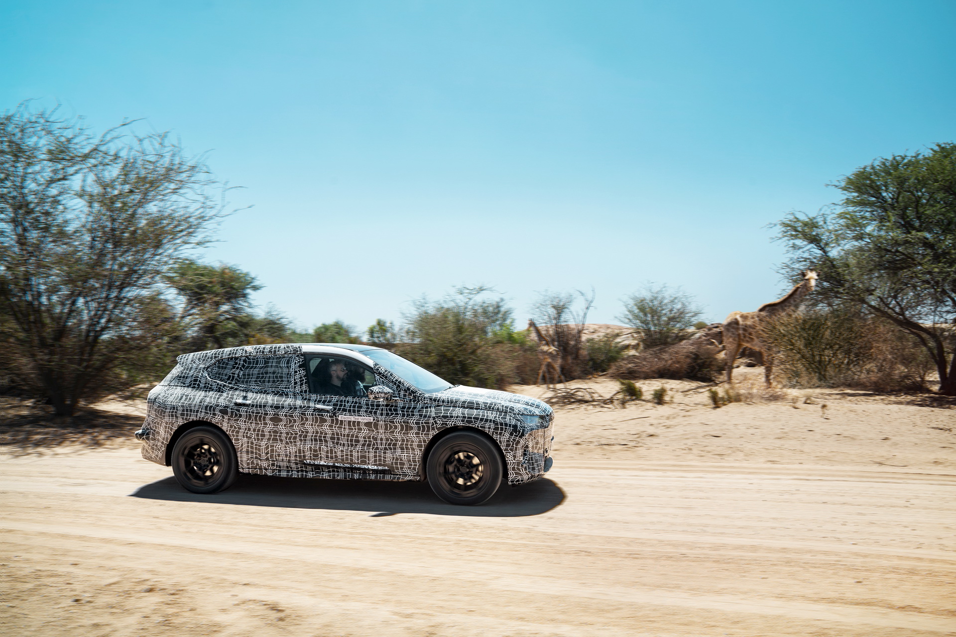 BMW iNext Electric SUV Enters Hottest Development Phase In South African Desert