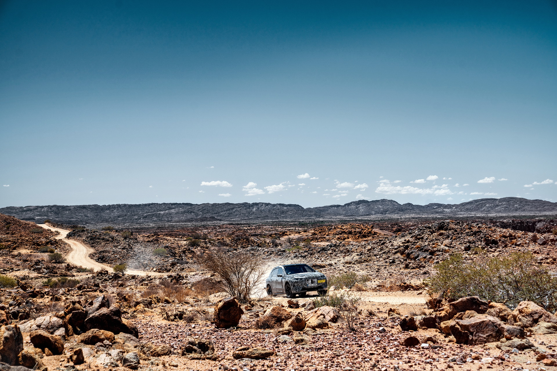 BMW iNext Electric SUV Enters Hottest Development Phase In South African Desert