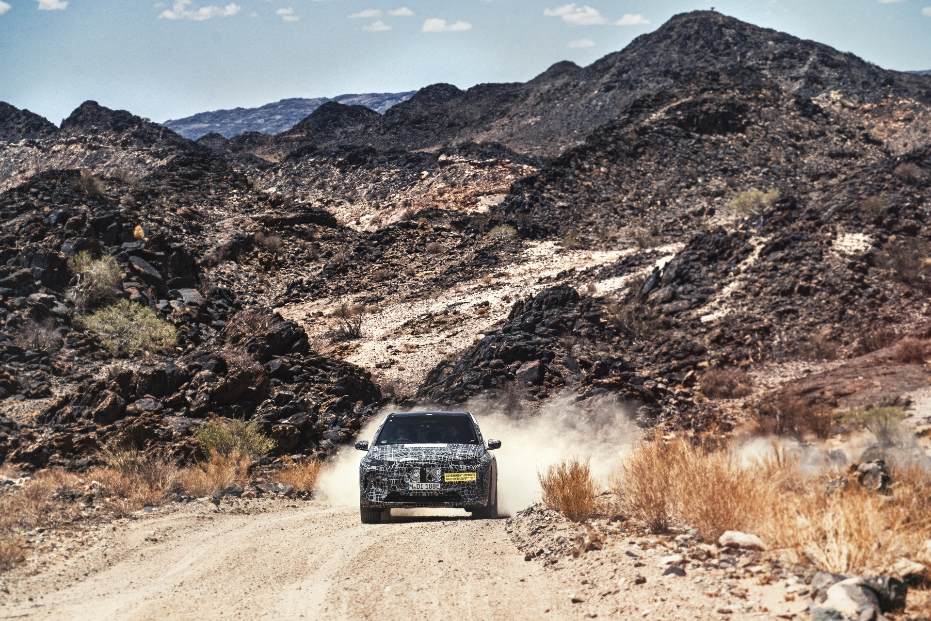 BMW iNext Electric SUV Enters Hottest Development Phase In South African Desert
