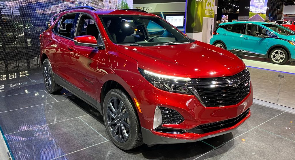  Chevy Gives 2021 Equinox SUV A New Face Along With RS Trim And More