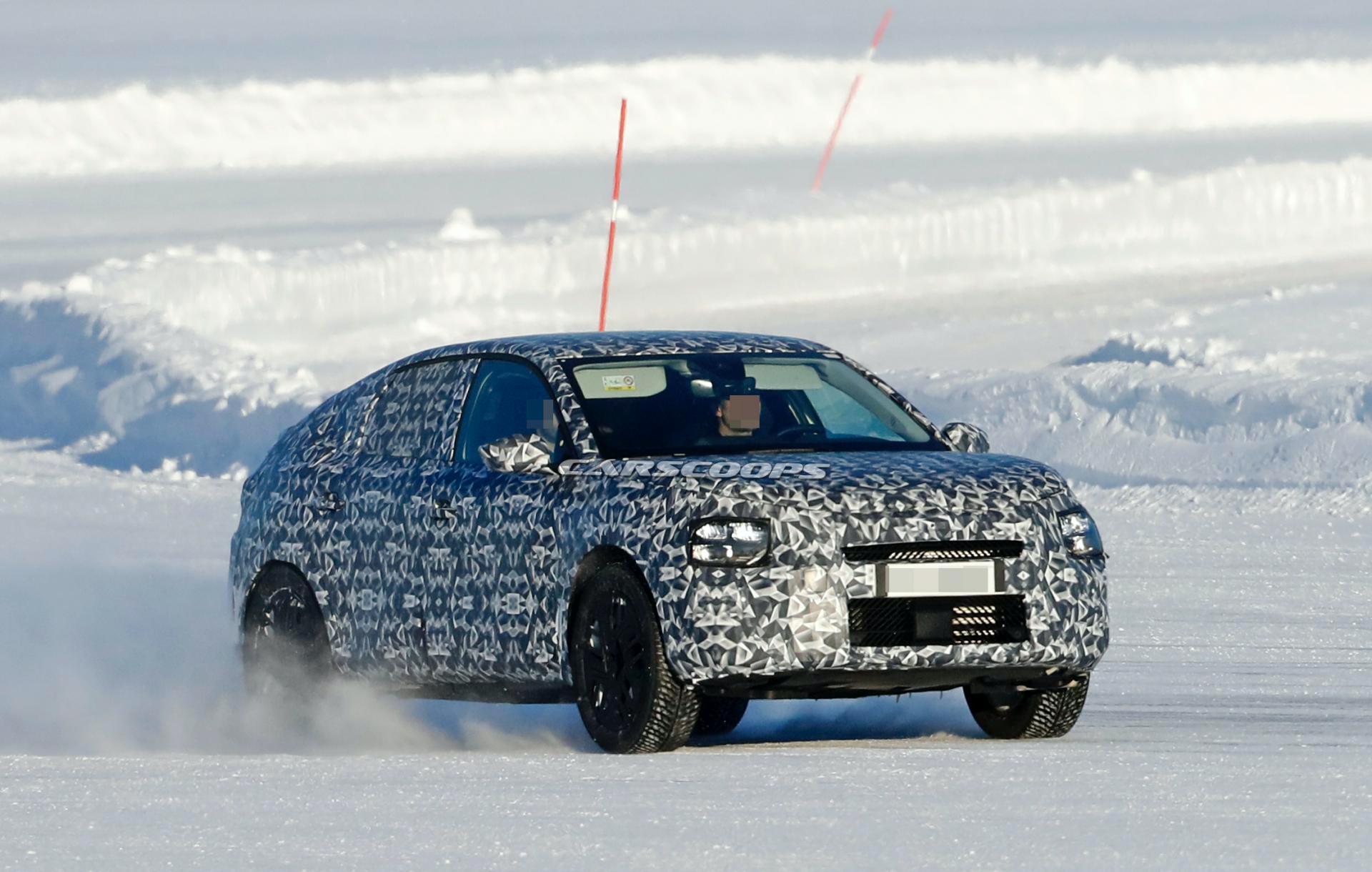 2021 Citroën C4 Coupe Crossover Spied With Aero Wheels, Is This The EV?