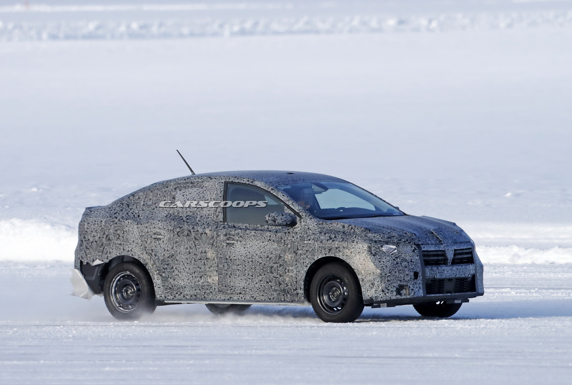 All-New 2021 Dacia Logan Makes Spy Debut With Fresh Looks, Modern Platform
